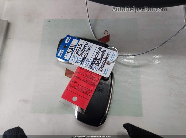 JF2SLSRD0SH412538 2025 SUBARU FORESTER White Widok deski rozdzielczej