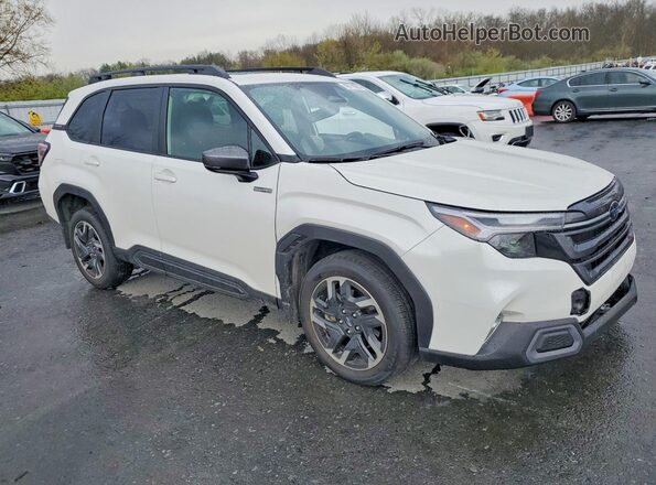 JF2SLSRD5SH442215 2025 SUBARU FORESTER White Przód prawy