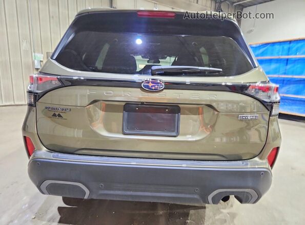JF2SLSRD6SH419039 2025 SUBARU FORESTER Зеленый Вид сзади
