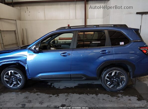 JF2SLSRD9SH400128 2025 SUBARU FORESTER Blue სალონის 360-გრადუსიანი ხედი