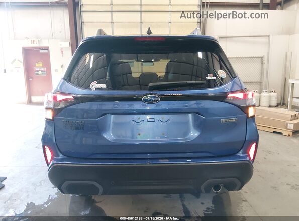 JF2SLSRD9SH400128 2025 SUBARU FORESTER Blue 