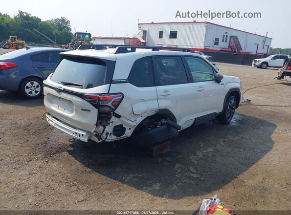 JF2SLSRD9SH409783 2025 SUBARU FORESTER White Задня права чверть