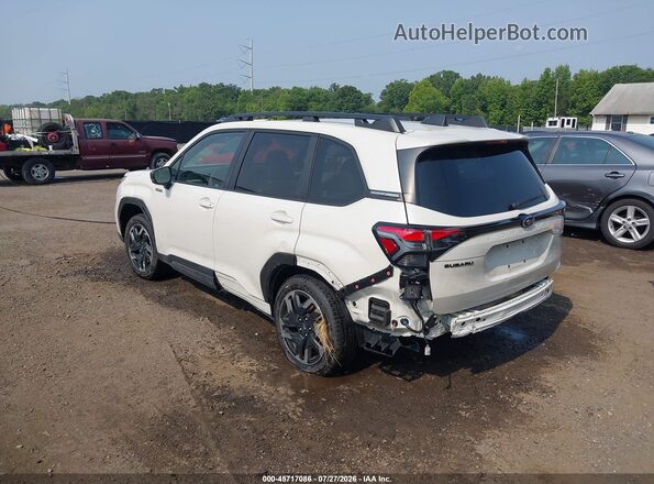 JF2SLSRD9SH409783 2025 SUBARU FORESTER White Задня ліва чверть