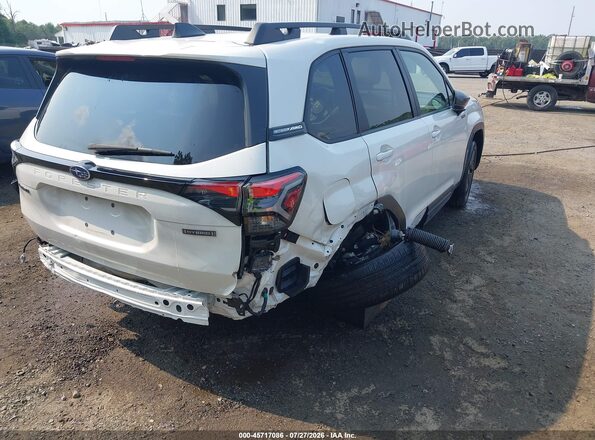 JF2SLSRD9SH409783 2025 SUBARU FORESTER White Вид спереду