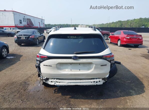 JF2SLSRD9SH409783 2025 SUBARU FORESTER White 