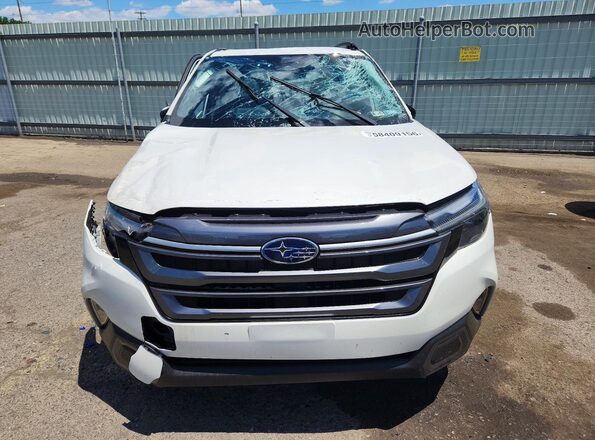 JF2SLSRDXSH450469 2025 SUBARU FORESTER White Widok z przodu