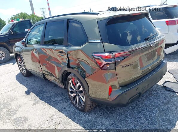 JF2SLSTD0SH451199 2025 SUBARU FORESTER Green Задня ліва чверть