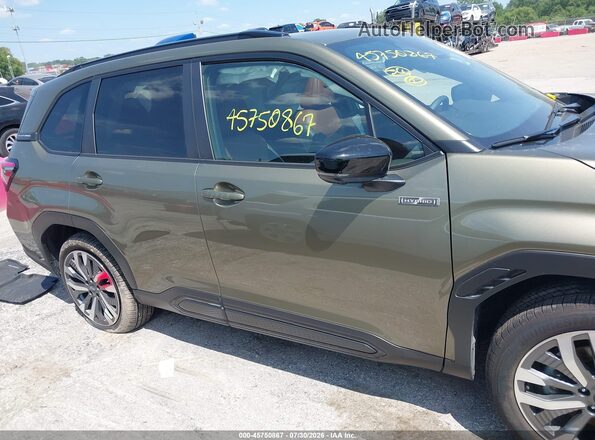 JF2SLSTD0SH451199 2025 SUBARU FORESTER Green Вид задньої частини салону