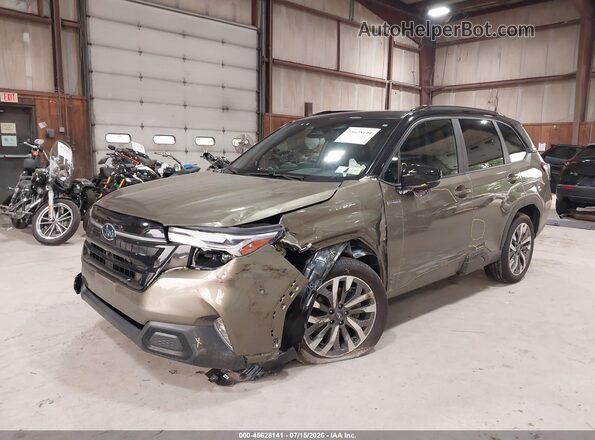 JF2SLSTD9SH407444 2025 SUBARU FORESTER Green Передня ліва чверть