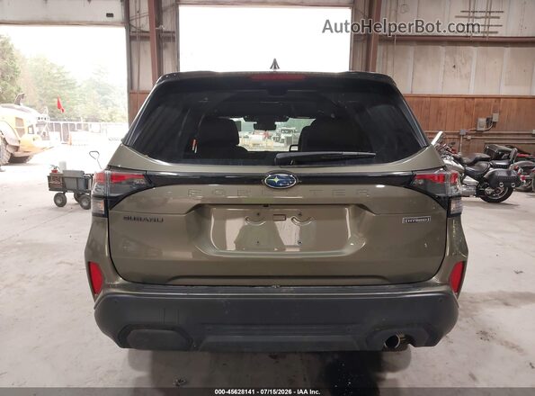 JF2SLSTD9SH407444 2025 SUBARU FORESTER Green 