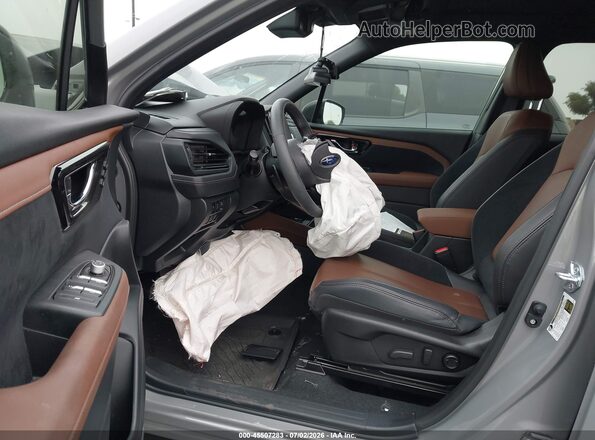 JF2SLSTD9SH421490 2025 SUBARU FORESTER Gray Widok wnętrza z przodu