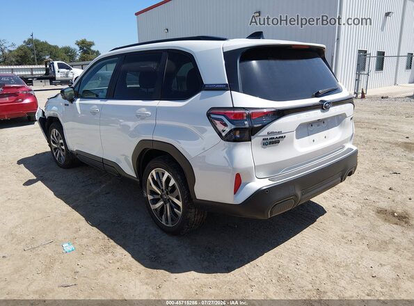 JF2SLSTDXSH422664 2025 SUBARU FORESTER White Задня ліва чверть