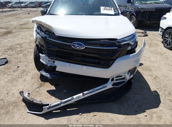JF2SLSTDXSH422664 2025 SUBARU FORESTER White Вид спереду
