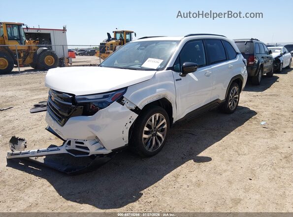 JF2SLSTDXSH422664 2025 SUBARU FORESTER White Передня ліва чверть