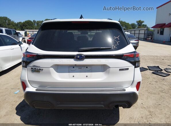 JF2SLSTDXSH422664 2025 SUBARU FORESTER White 