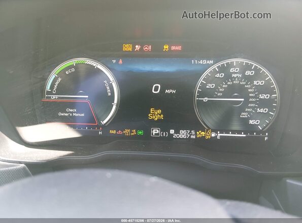 JF2SLSTDXSH422664 2025 SUBARU FORESTER White Вид задніх сидінь