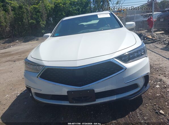 JH4KC1F50JC000216 2018 ACURA RLX White Vista interior trasera