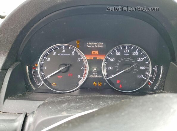 JH4KC1F51GC000749 2016 ACURA RLX Gray Instrument cluster view