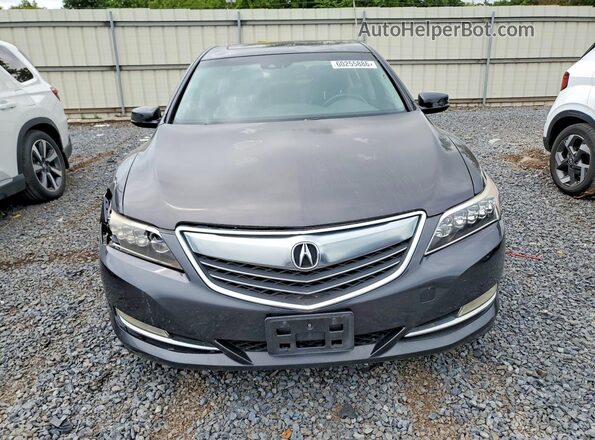 JH4KC1F51GC000749 2016 ACURA RLX Gray Front view