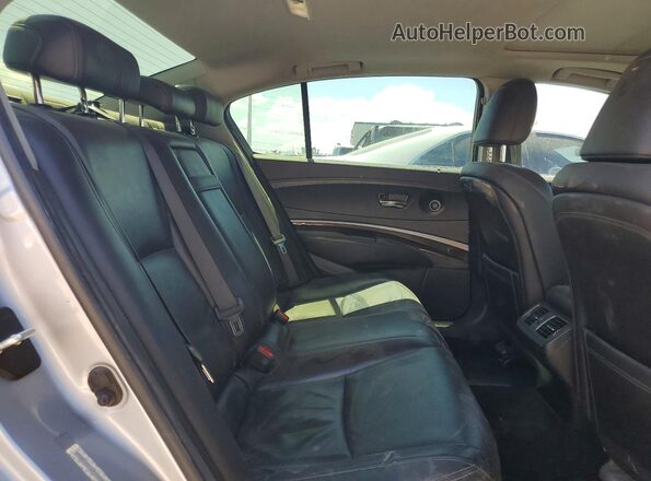 JH4KC1F51HC000185 2017 ACURA RLX Серебряный Вид задних сидений
