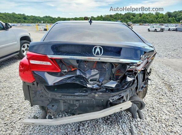 JH4KC1F54HC000861 2017 ACURA RLX Black Հետևի տեսք