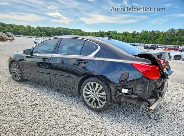 JH4KC1F54HC000861 2017 ACURA RLX Black Հետևի ձախ