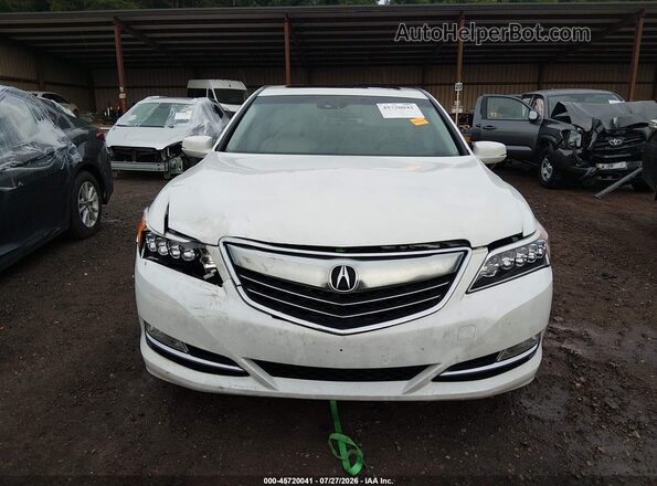 JH4KC1F56HC000330 2017 ACURA RLX White Instrument cluster view