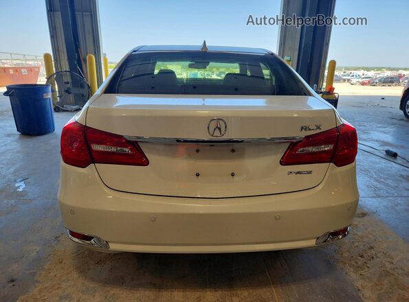 JH4KC1F91GC001788 2016 ACURA RLX White უკანა ხედი