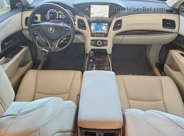 JH4KC1F91GC001788 2016 ACURA RLX White წინა პანელის ხედი