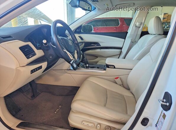 JH4KC1F91GC001788 2016 ACURA RLX White წინა სალონის ხედი