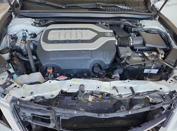 JH4KC1F91GC001788 2016 ACURA RLX White უკანა სალონის ხედი