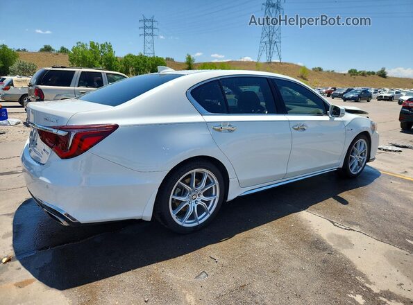 JH4KC2F93JC000204 2018 ACURA RLX White Trasero derecho