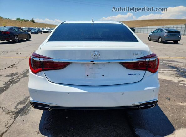 JH4KC2F93JC000204 2018 ACURA RLX White Vista trasera