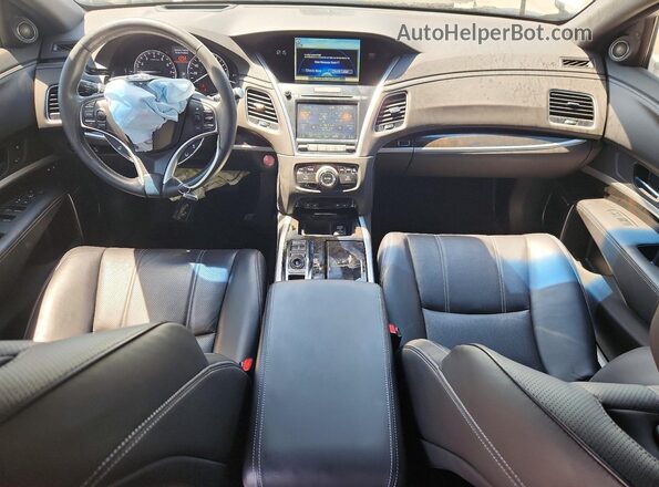JH4KC2F93JC000204 2018 ACURA RLX White Vista del salpicadero