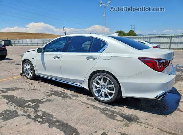 JH4KC2F93JC000204 2018 ACURA RLX White Trasero izquierdo