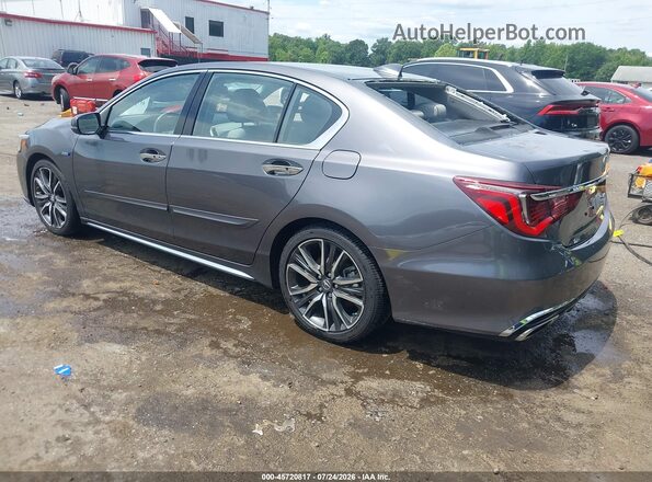 JH4KC2F93KC000169 2019 ACURA OTHER Серый Задняя левая четверть