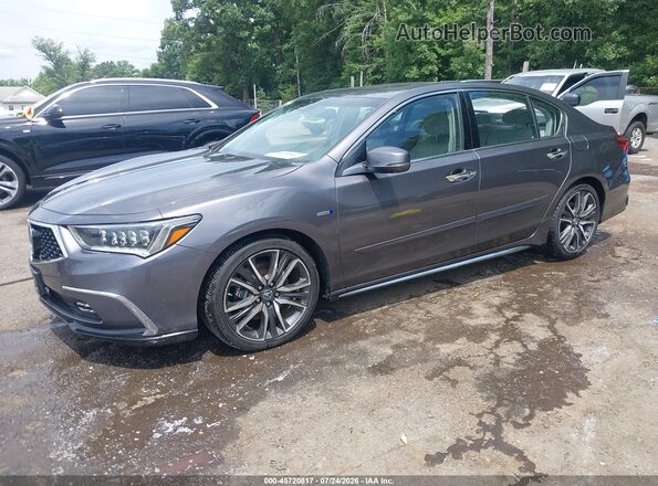 JH4KC2F93KC000169 2019 ACURA OTHER Серый Передняя левая четверть