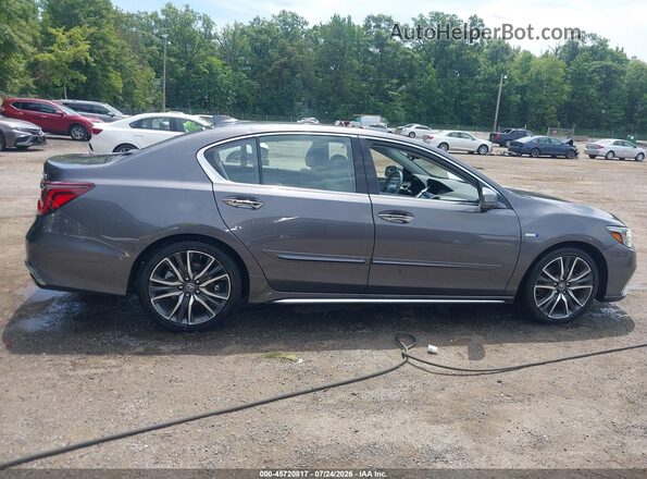 JH4KC2F93KC000169 2019 ACURA OTHER Серый Вид задней части салона