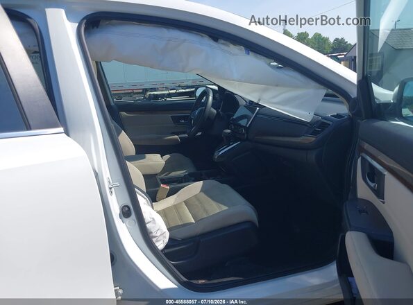 JHLRW2H52KX013850 2019 HONDA CR-V White წინა სალონის ხედი