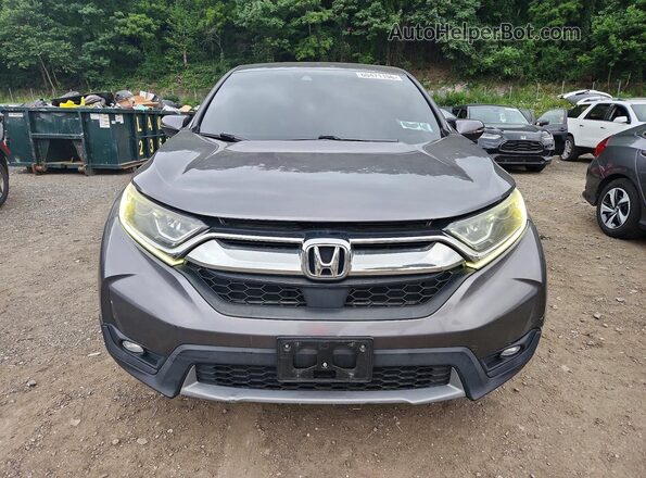 JHLRW2H52KX016540 2019 HONDA CR-V Gray Вид спереду