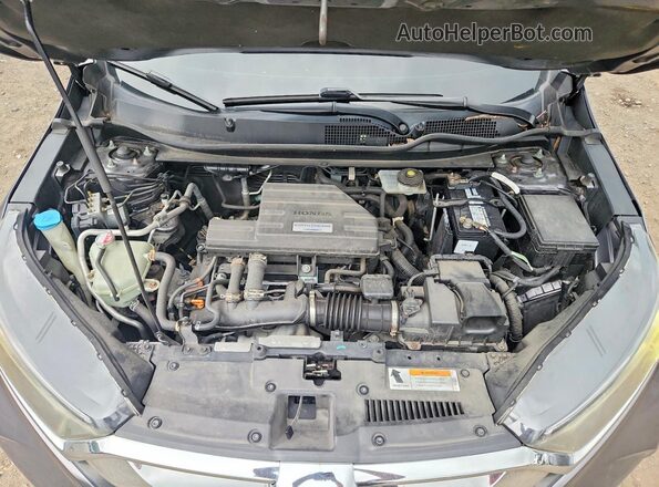 JHLRW2H52KX016540 2019 HONDA CR-V Gray Вид задньої частини салону
