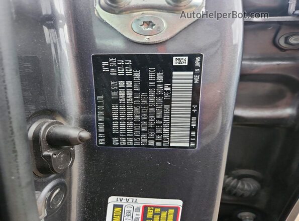 JHLRW2H52KX016540 2019 HONDA CR-V Gray Вид підкапотного простору