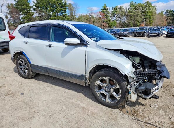 JHLRW2H54KX015020 2019 HONDA CR-V Белый Передняя правая четверть