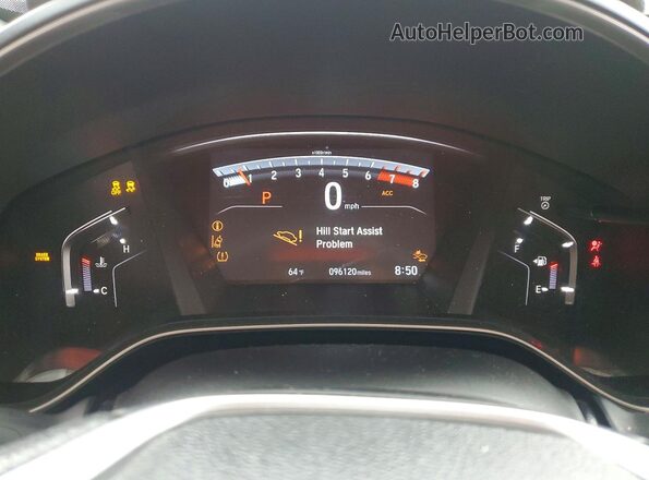 JHLRW2H56KX013480 2019 HONDA CR-V Black Սարքավորումների վահանակի տեսք