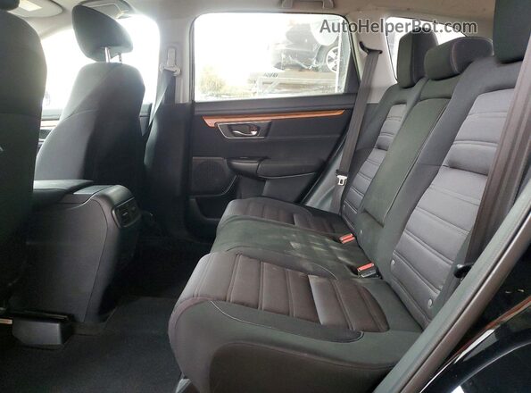 JHLRW2H56KX013480 2019 HONDA CR-V Black Հետևի նստատեղերի տեսք