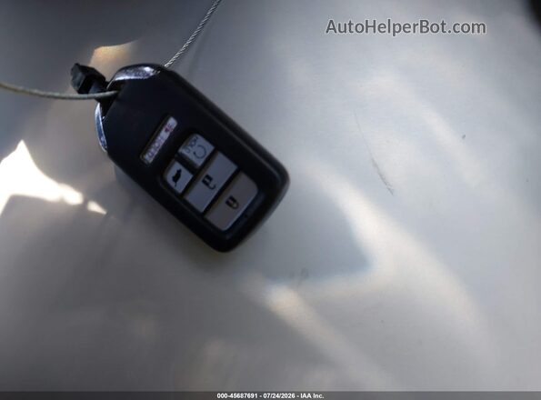 JHLRW2H57KX011253 2019 HONDA CR-V Silver წინა პანელის ხედი