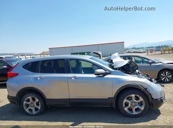JHLRW2H57KX011253 2019 HONDA CR-V Silver უკანა სალონის ხედი