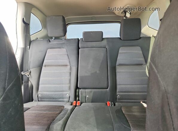 JHLRW2H5XKX009982 2019 HONDA CR-V White Հետևի նստատեղերի տեսք