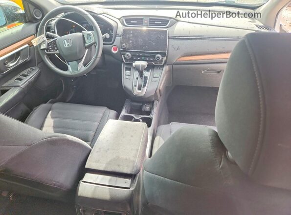 JHLRW2H5XKX009982 2019 HONDA CR-V White Առջևի վահանակի տեսք