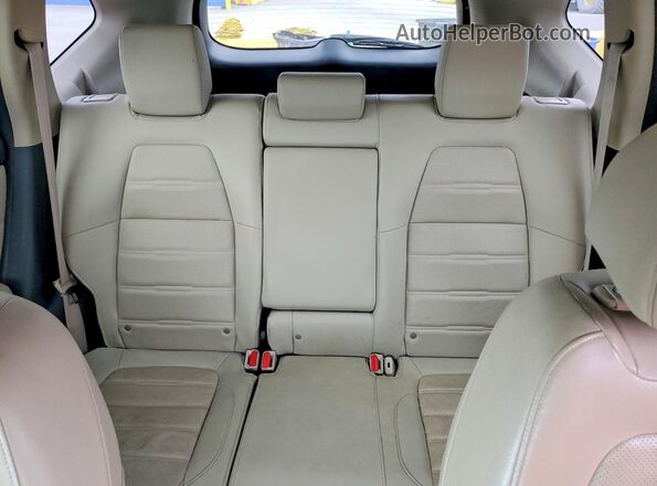 JHLRW2H81KX014336 2019 HONDA CR-V White Rear seats view